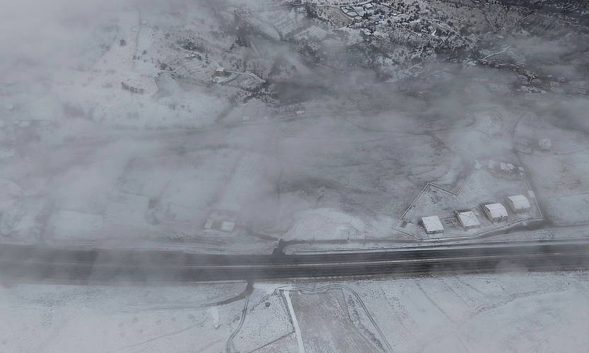 Elazığ'da kar nedeniyle 23 köy yolu ulaşıma kapandı