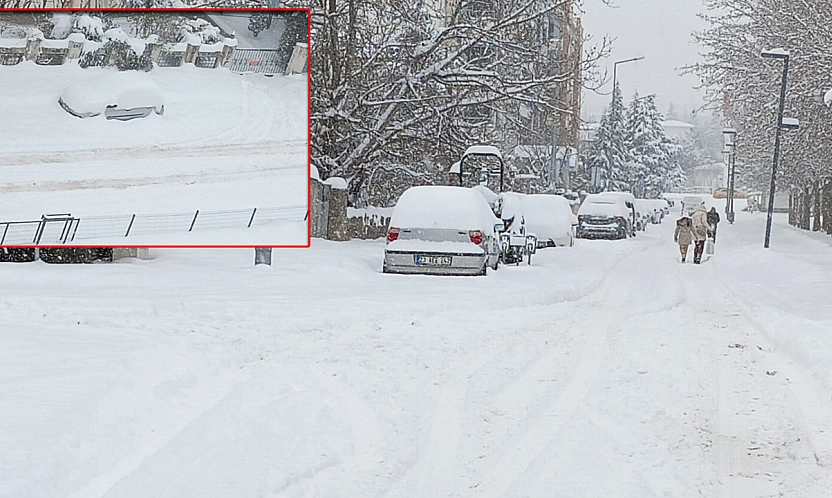 Elazığ'da kar ve tehlike alarmı: Vatandaşlar dikkatli olmalı