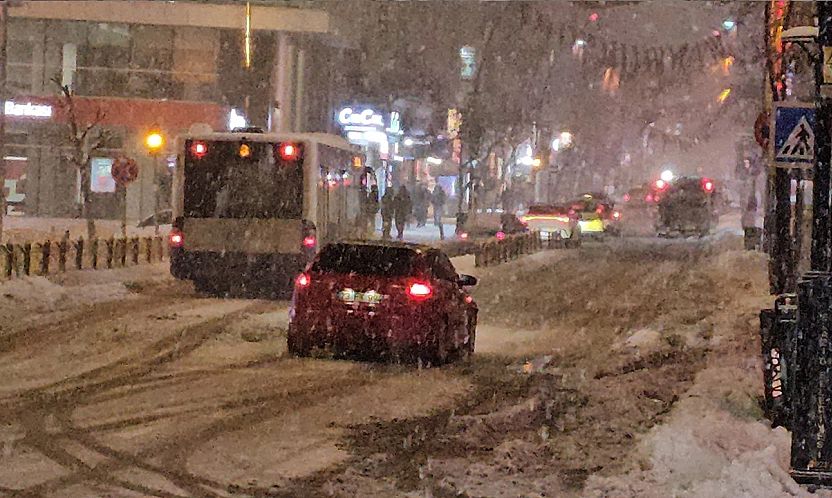 Elazığ'da kar yağışı etkisini sürdürüyor