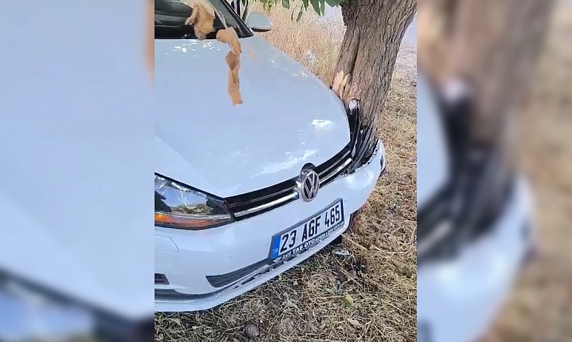 Elazığ'da kaza: 2 Yaralı
