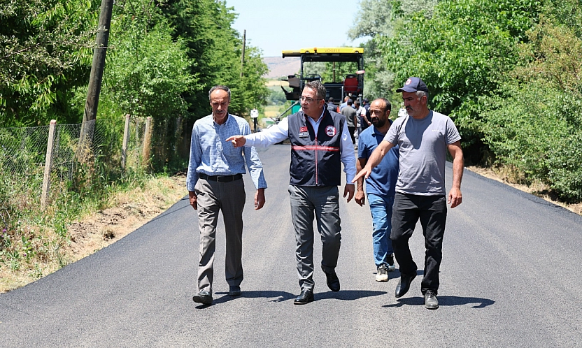 Elazığ'da Kırsal Ulaşıma Büyük Hamle