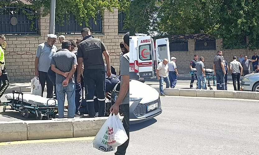 Elazığ'da korkunç kaza! Yayaya otomobil çarptı