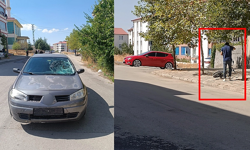 Elazığ'da korkutan kaza: Bisikletli çocuğa otomobil çarptı