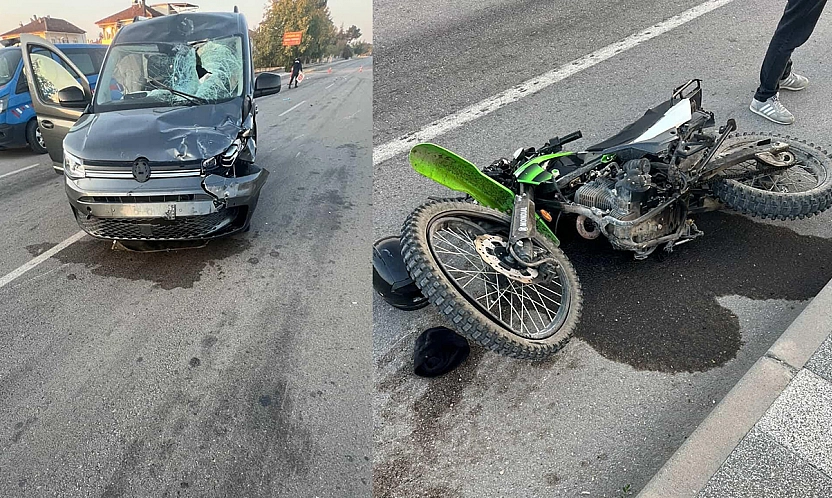 Elazığ'da korkutan kaza