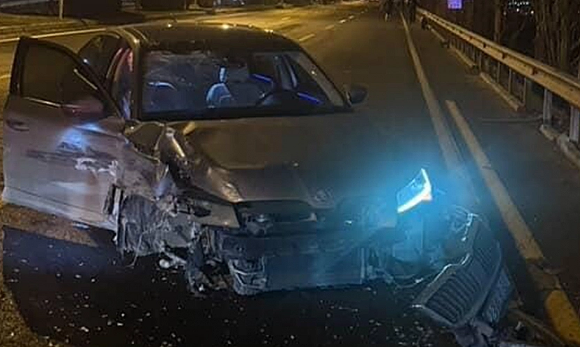 Elazığ'da korkutan kaza