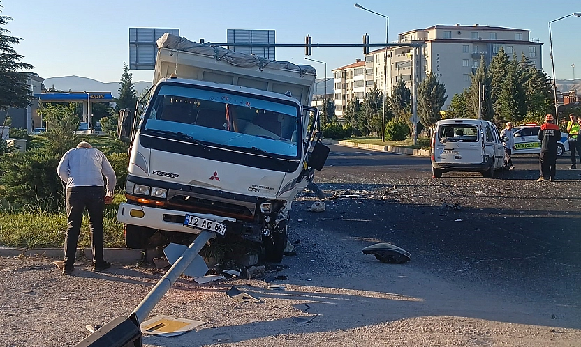 Elazığ'da korkutan kaza!
