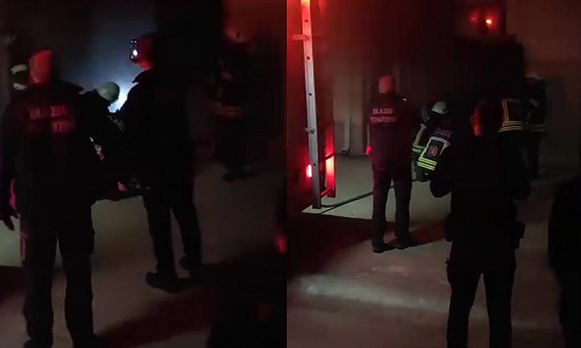 Elazığ'da korkutan yangın!