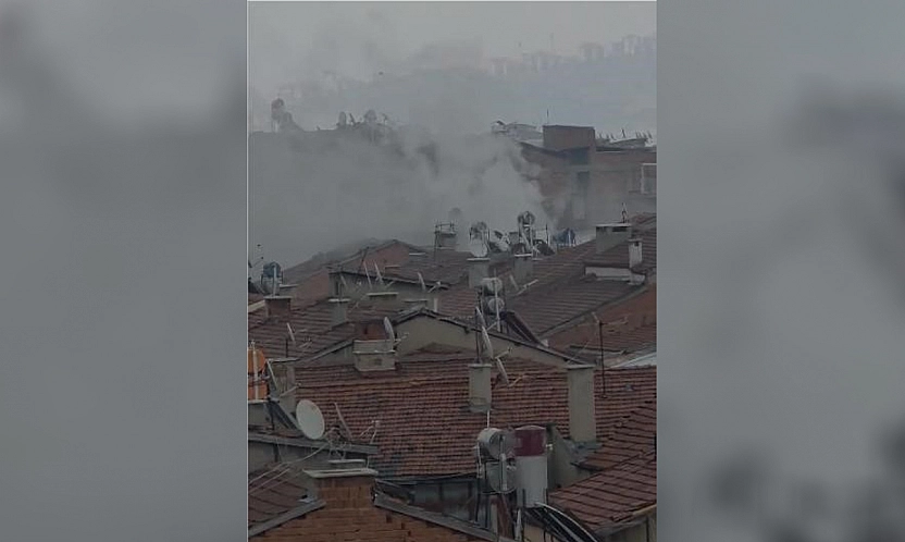 Elazığ'da korkutan yangın