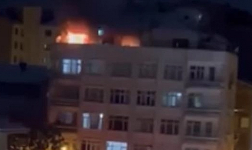 Elazığ'da korkutan yangın