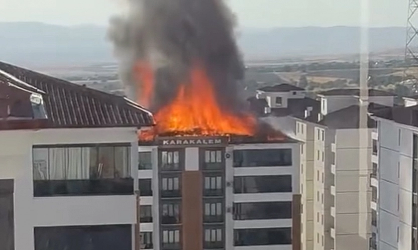 Elazığ'da korkutan yangın