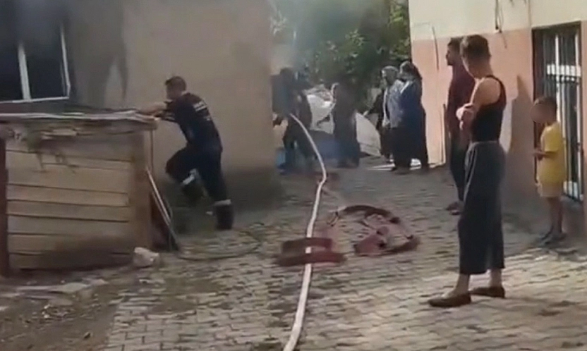 Elazığ'da korkutan yangın