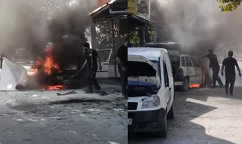 Elazığ'da korkutan yangın