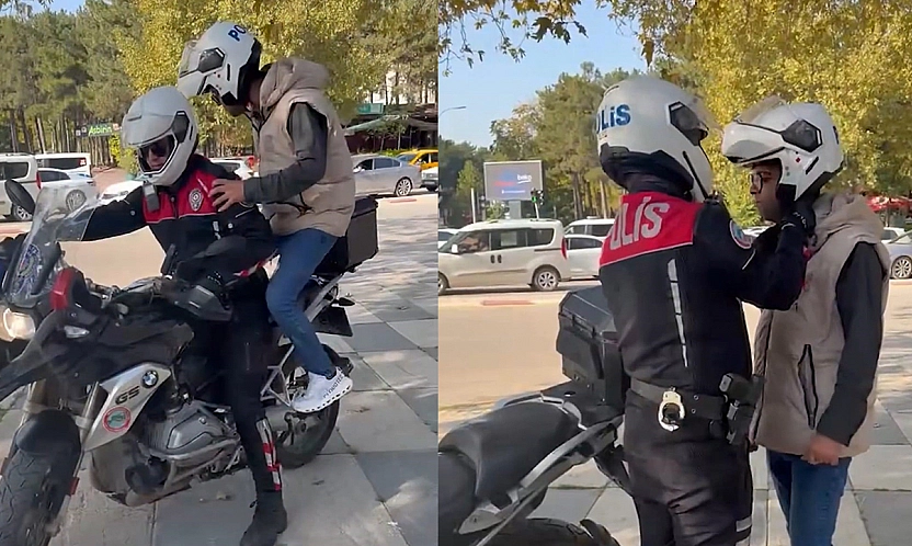 Elazığ'da KPSS'ye geç kalan adayların yardımına polis yetişti