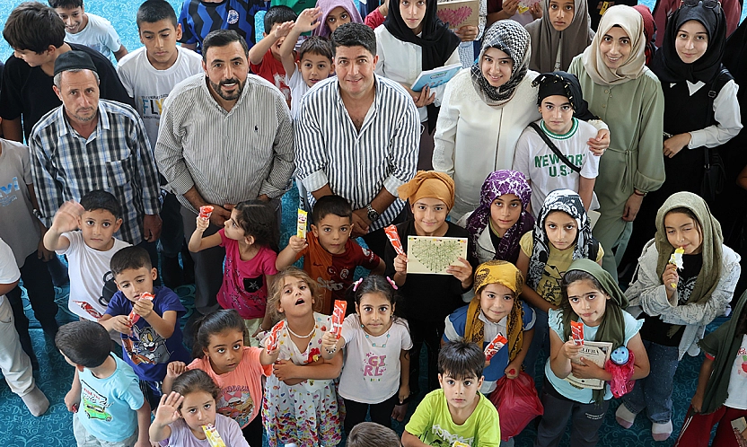 Elazığ'da Kur'an Kursu'nda filografi sanatı etkinliği