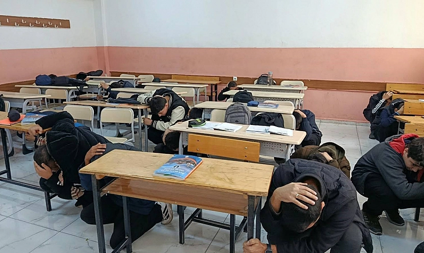 Elazığ'da lise öğrencilerine Afet Farkındalık eğitimi verildi