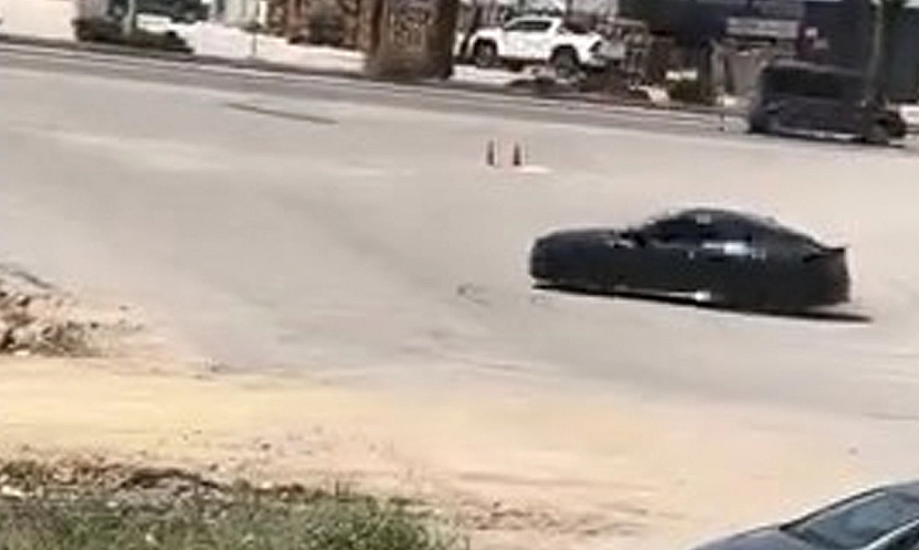 Elazığ'da lüks otomobiliyle drift yapan sürücüye 140 bin lira ceza