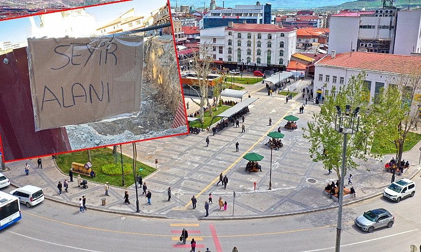 Elazığ'da meraklılarına özel 'Seyir alanı'