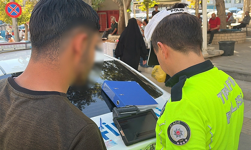 Elazığ'da motosiklet denetimi: 89 sürücüye 848 bin lira ceza