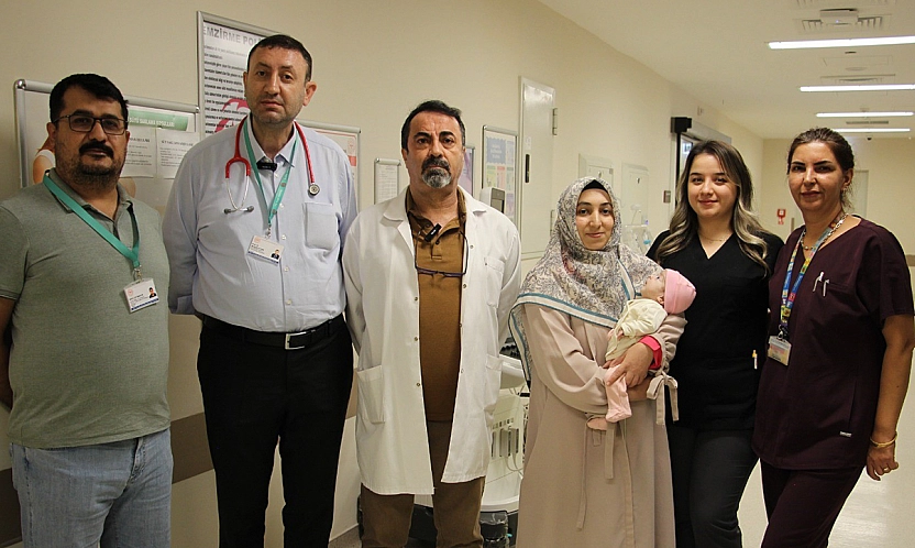 Elazığ'da mucize bebek