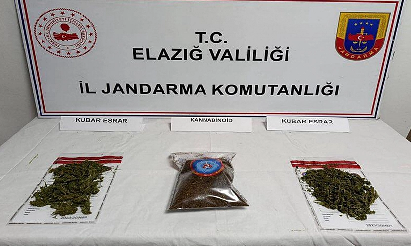 Elazığ'da narkotik operasyonu: 3 şüpheli tutuklandı