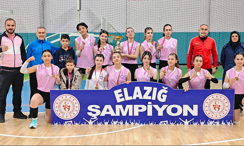 Elazığ'da  NFK  Anadolu Lisesi kız öğrencilerinden büyük başarı!