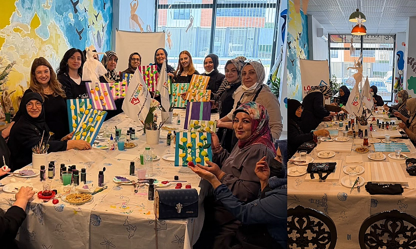 Elazığ'da Onkoloji Hastalarına Moral Veren Sanat Etkinliği