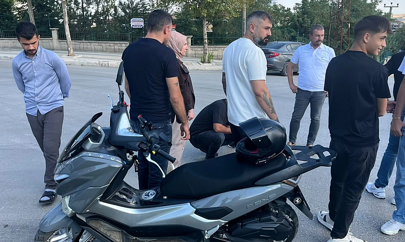 Elazığ'da otomobil ile motosiklet çarpıştı: 1 Yaralı