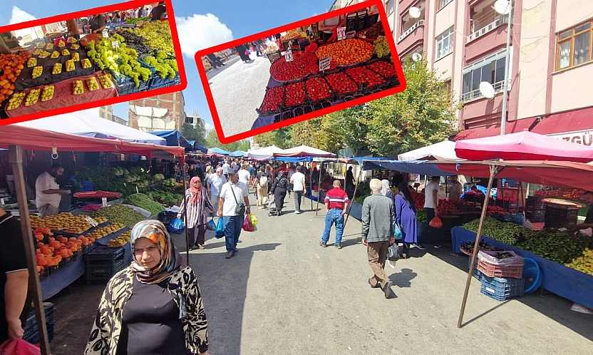 Elazığ'da pazar fiyatları vatandaşı zorluyor: 'Artık alıştık'