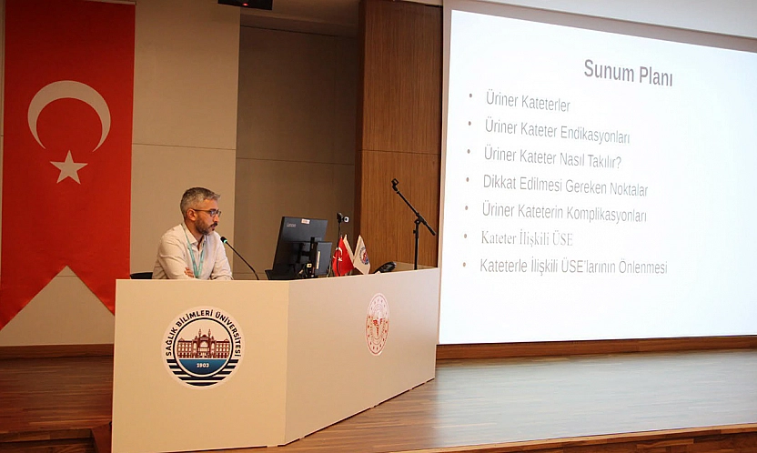 Elazığ'da sağlık çalışanlarına kateter eğitimi