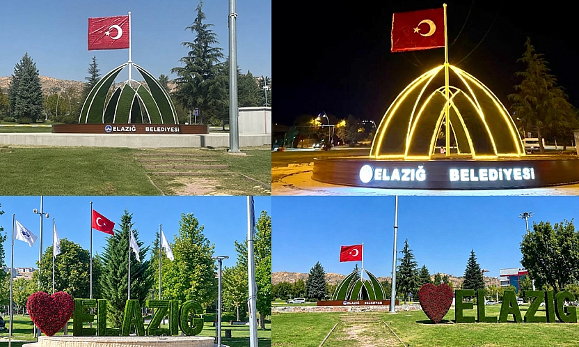 Elazığ'da şehrin görünümüne yeni dokunuşlar