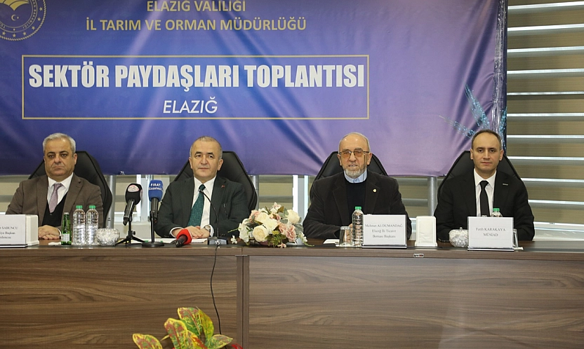 Elazığ'da sektör paydaşları toplantısı düzenlendi