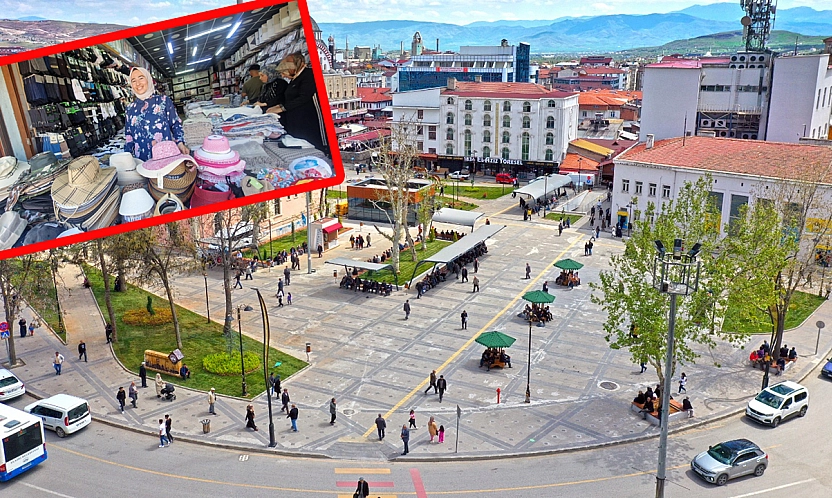 Elazığ'da sıcaklar şapka satışlarını patlattı