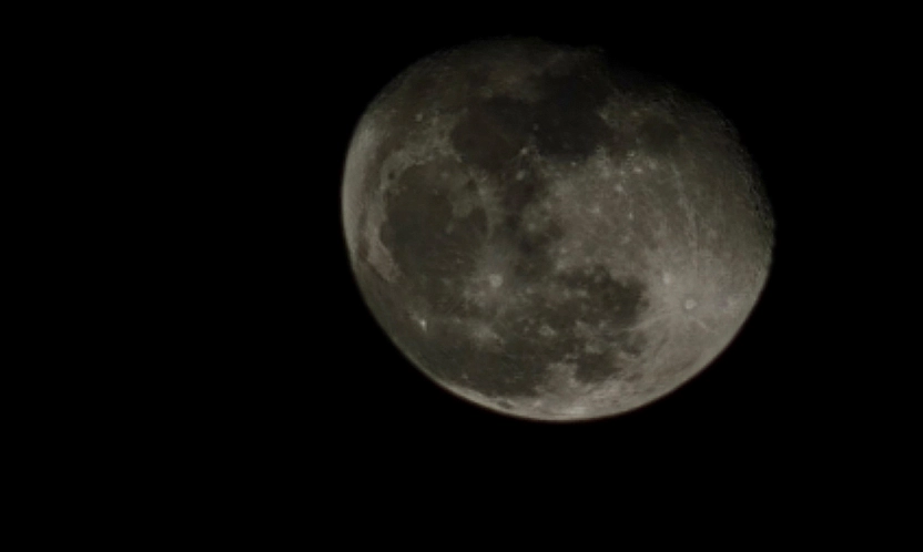 Elazığ'da şişkin ay görenleri hayran bıraktı