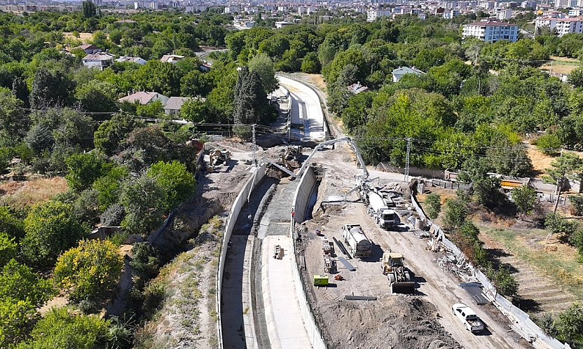 Elazığ'da Şorşor Deresi ıslah projesinde sona yaklaşıldı