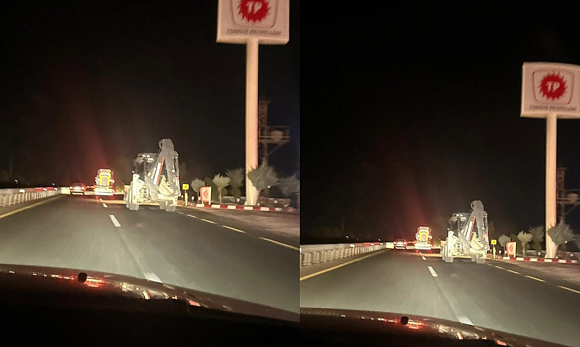 Elazığ'da stop ışıkları olmayan kepçe kazaya davetiye çıkardı