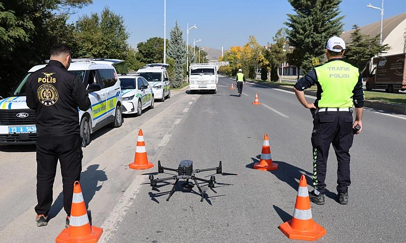Elazığ'da sürücülere ceza yağdı