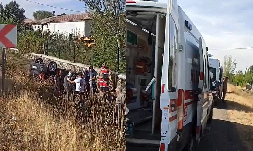 Elazığ'da trafik kazası: 2 yaralı