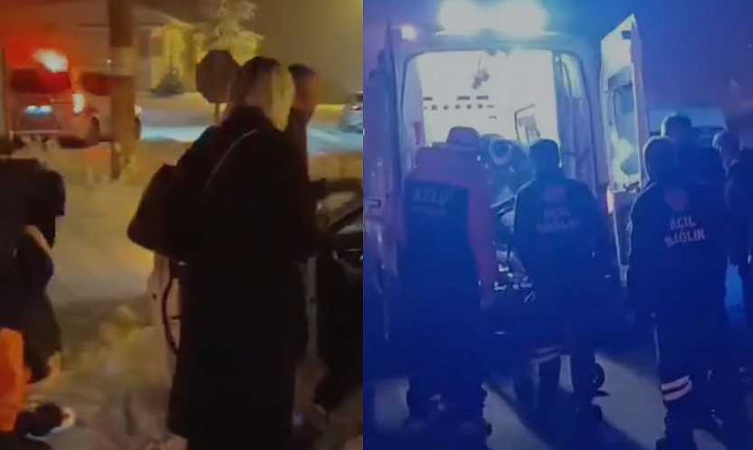 Elazığ'da trafik kazası: Araçta sıkışan vatandaş kurtarıldı