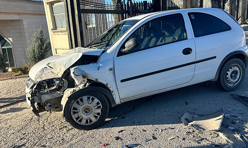 Elazığ'da trafik kazası!