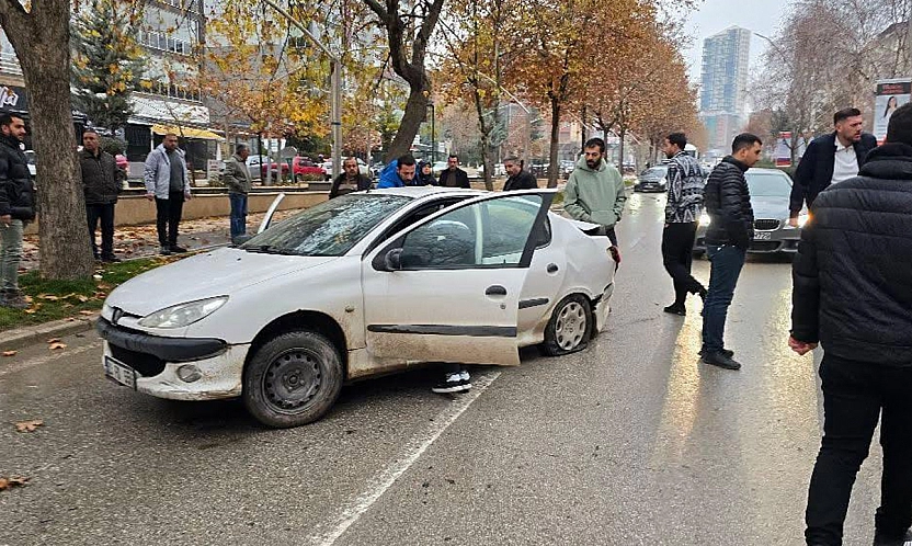 Elazığ'da trafik kazası!