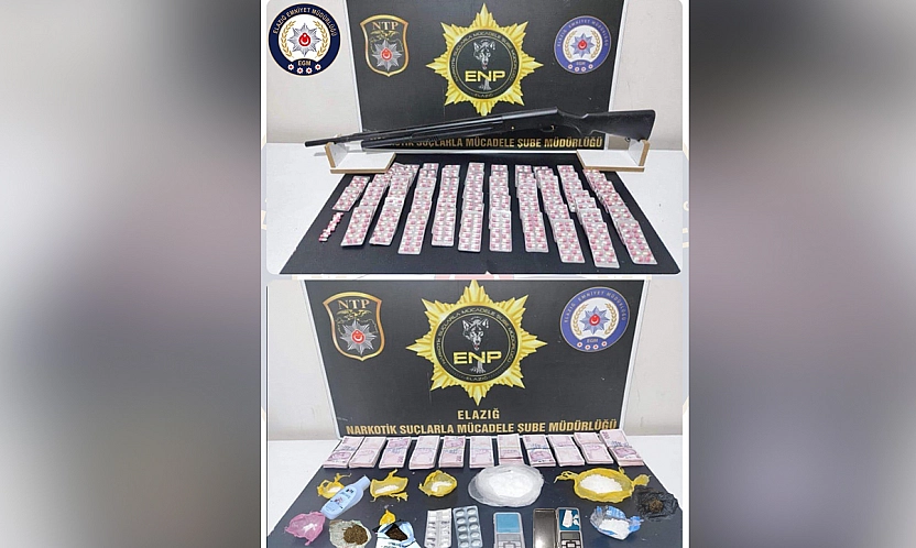 Elazığ'da uyuşturucu operasyonu: 7 şüpheli tutuklandı