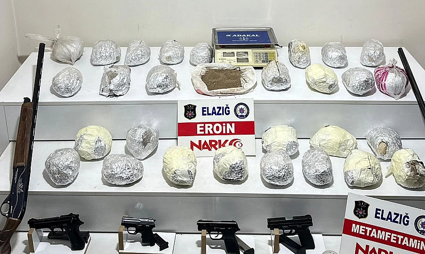 Elazığ'da uyuşturucuya geçit yok!