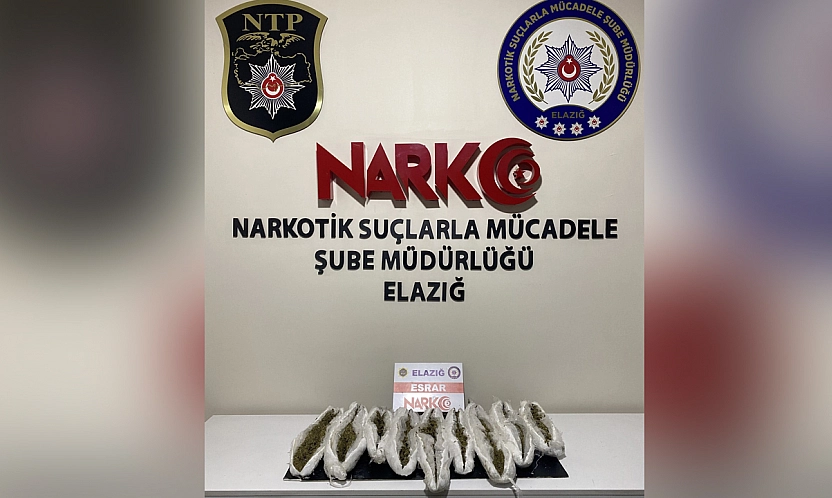 Elazığ'da uyuşturucuya geçit yok