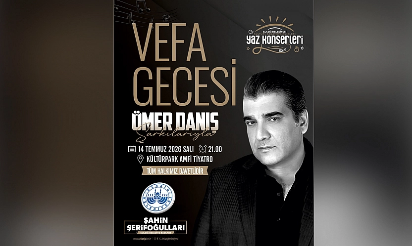 Elazığ'da vefa gecesi