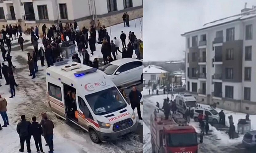 Elazığ'da yangın: çok sayıda kişi dumandan etkilendi