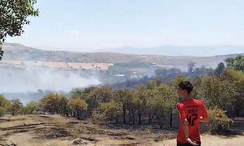 Elazığ'da yangın paniği
