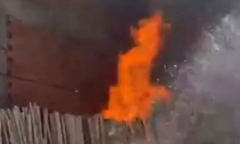 Elazığ'da yangın paniği