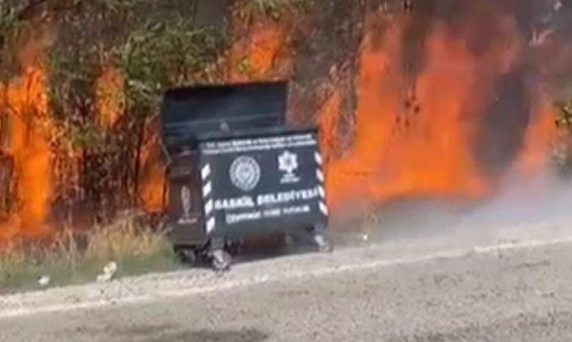 Elazığ'da yangın paniği!