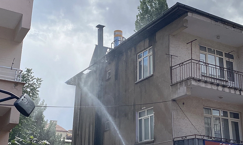 Elazığ'da yangın paniği