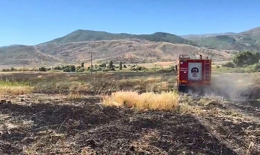 Elazığ'da yangın!